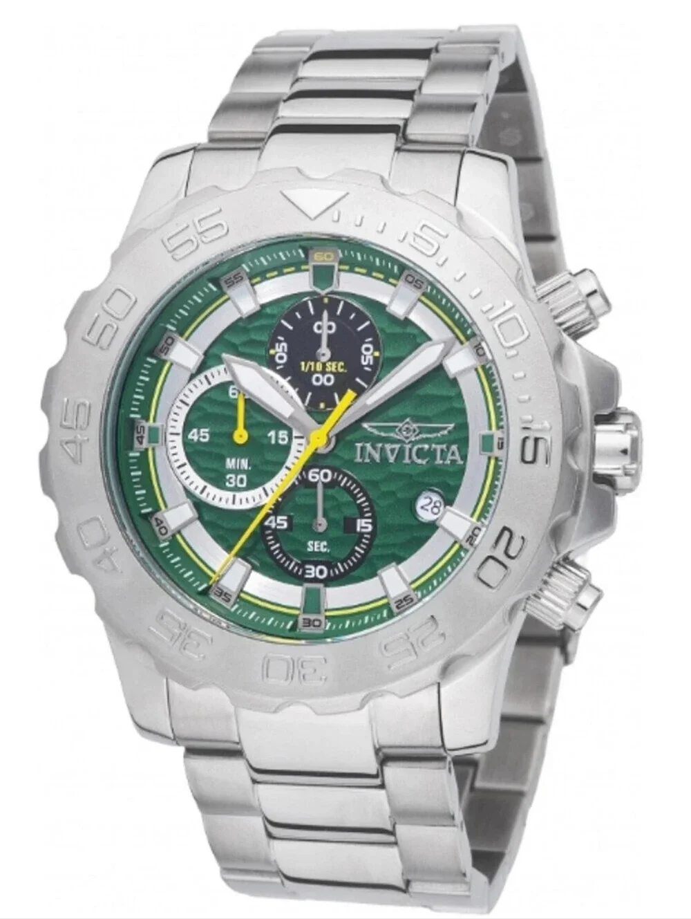 NWT Invicta Pro Diver - Men's Watch with New I-SIZE Technology 54mm 50245 Green